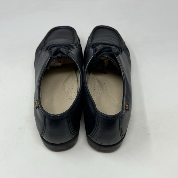 SAS Siesta Shoes Womens 10 M Blue Leather Lace Up Casual Comfort Granny Nurse - Picture 9 of 16